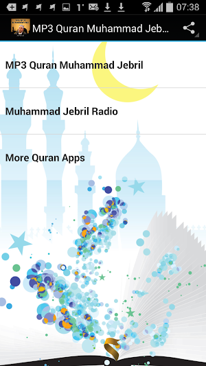 MP3 Quran Muhammad Jebril Screenshot 0