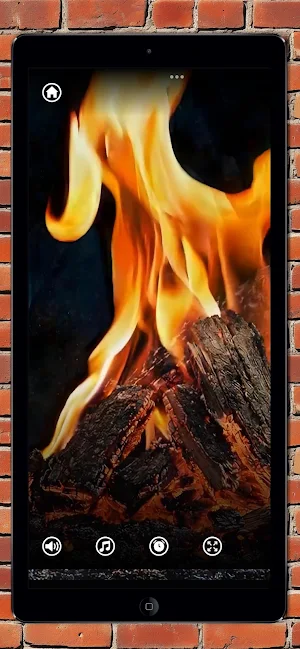 Cozy Fireplace+ Campfire ASMR Screenshot 2