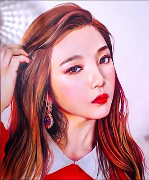 How to Draw Visual Idol Kpop Girlgroup Screenshot 3