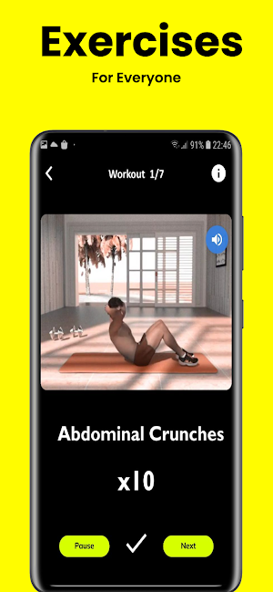 Workout Daily - No Equipment Screenshot 2