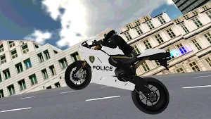 Police Motorbike Simulator 3D Screenshot 0