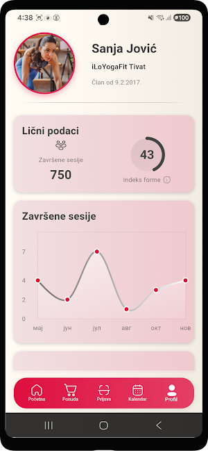 iLoYogaFit Screenshot 2