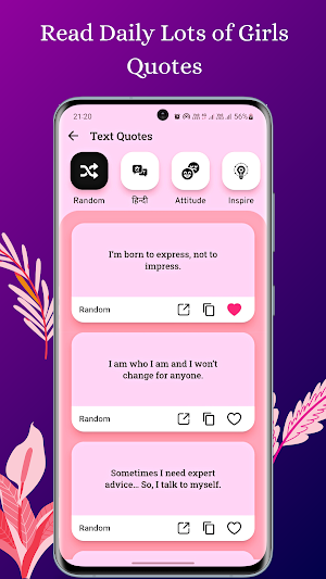 Girl Quotes Screenshot 1