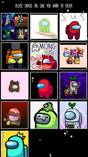 Maker Amongus Avatar Skin Type Screenshot 3