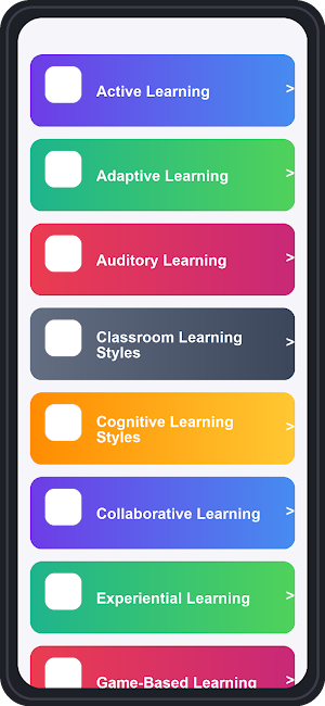 Learning Styles Trivia Quiz Screenshot 0