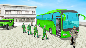 Army Passenger Transport:Army Transport Game Screenshot 1