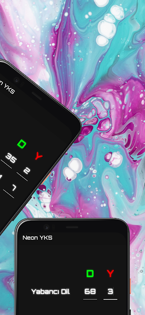 Neon YKS - Net Hesaplama ve Deneme Takibi Screenshot 2