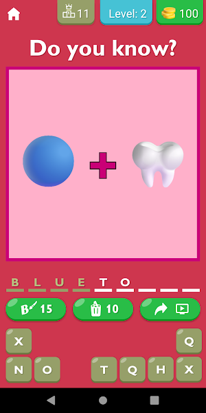 Guess The Word By Emoji Game Screenshot 2
