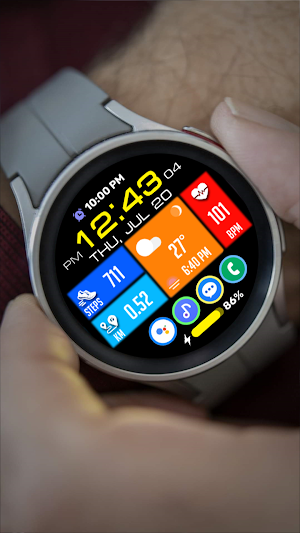 Tiles Window Watch Face NTV556 Screenshot 1
