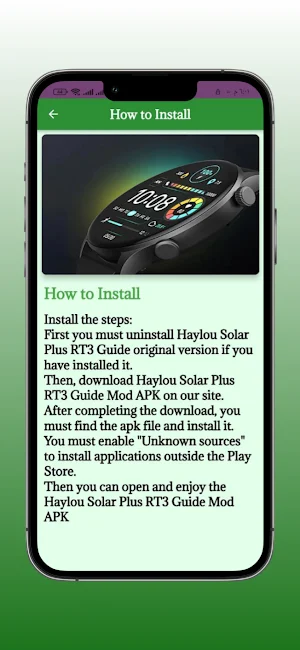 Haylou Solar Plus RT3 Guide Screenshot 1