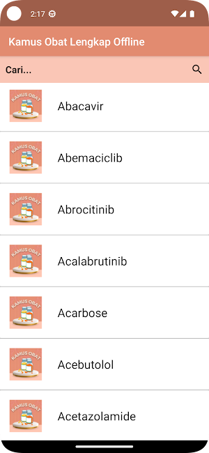 Kamus Obat Lengkap Offline Screenshot 0