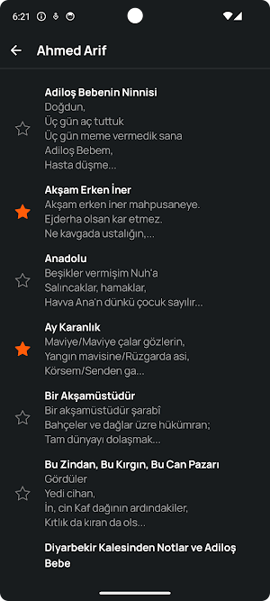 Şiir Güncem Screenshot 1