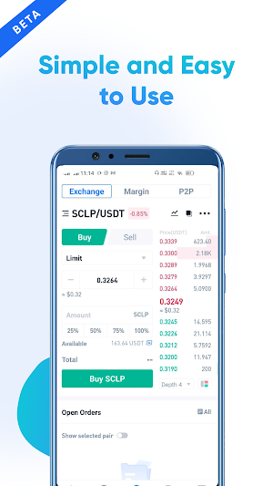 Scallop Exchange Screenshot 3