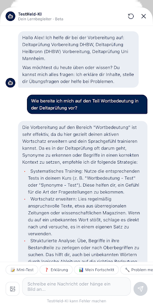Deltaprüfung Vorbereitung Screenshot 3