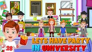My Family Town University Life Screenshot 3