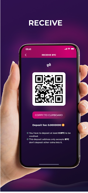 NOW Crypto Wallet Screenshot 3