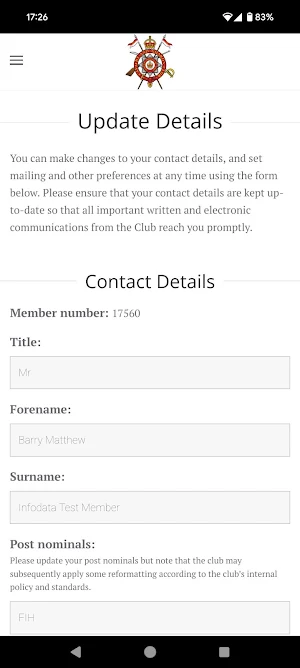 Cavalry and Guards Club Screenshot 1