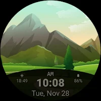 Mountain Landscape Watch Face