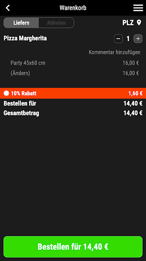 1st Pizza Vegapizz Screenshot 1