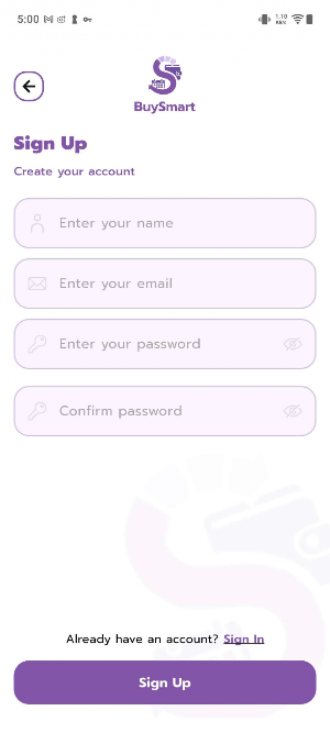 BuySmart Screenshot 1