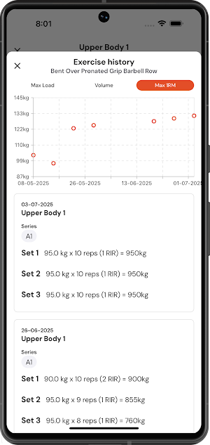 CoreCoach Screenshot 2