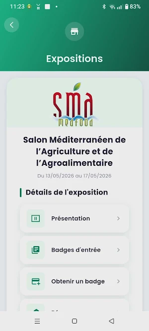 SMA medfood Screenshot 2