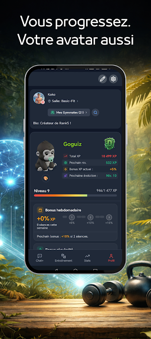 RankS: Gamified Workout AI Screenshot 1