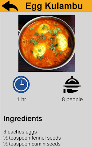 Indian Recipes Offline Screenshot 1