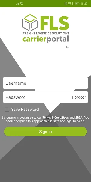 FLS Carrier Portal Screenshot 0