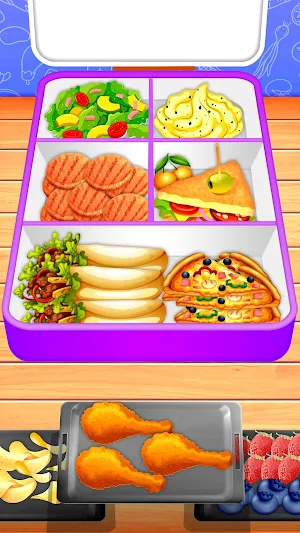 Lunch Box Organizer Fill it Screenshot 0