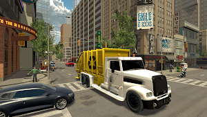 Trash Truck Simulator : Free Truck Driving Games Screenshot 1