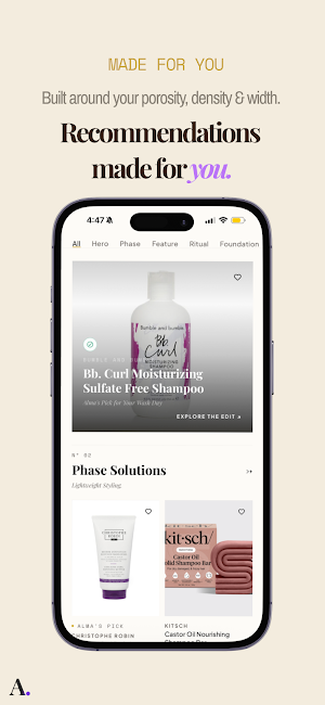 ALMA · Hair Care Intelligence Screenshot 1