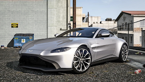 Aston Martin Vantage City Driving Simulator Screenshot 0