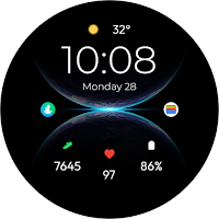 TVV Dual Earth Watch Face