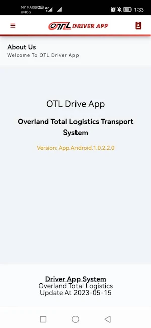 OTL Driver App Screenshot 0
