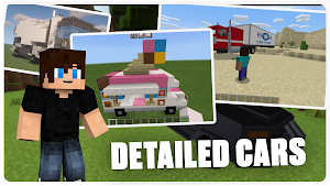 Mod racing Truck in Minecraft Screenshot 3