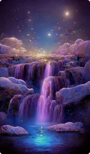Cool waterfall wallpaper Screenshot 2