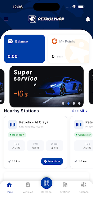 Petroly app Screenshot 0