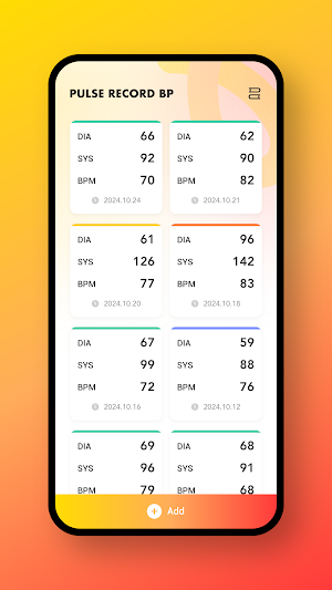 Pulse Record BP Screenshot 0