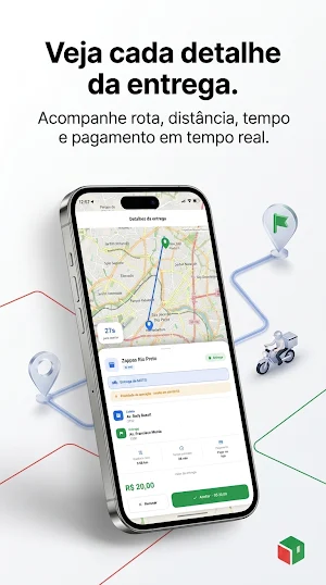 ToPerto Entregador Screenshot 2