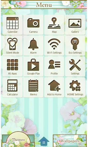 Pastel Flower Wallpaper Theme Screenshot 1