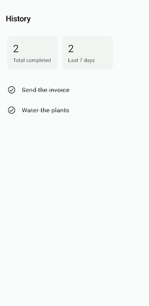 Add & Check Todo Screenshot 1