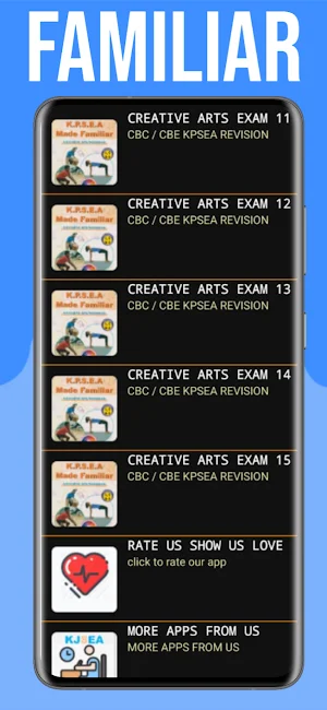KPSEA Familiar Creative Arts Screenshot 3