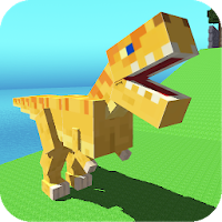 Blocky Dino Park: T-Rex Rampage