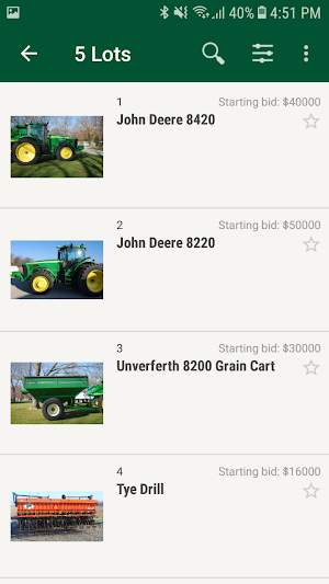 Illinois Ag Auctions Screenshot 1