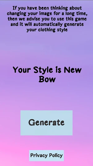 Choose your clothing style Screenshot 2