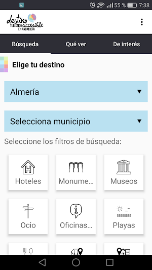 Turismo Accesible en Andalucía Screenshot 1
