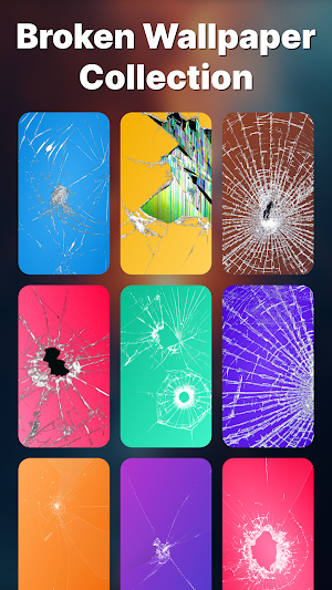 Broken Screen Wallpaper Prank Screenshot 3
