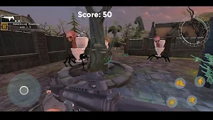 Toilet Monster Attack Survival Screenshot 1