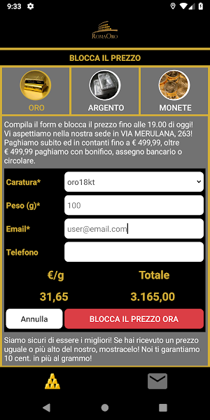 RomaOro e Preziosi Screenshot 1